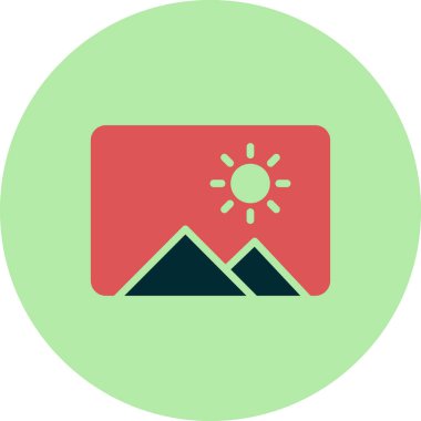 Modern simge vektör illüstrasyonunu göster