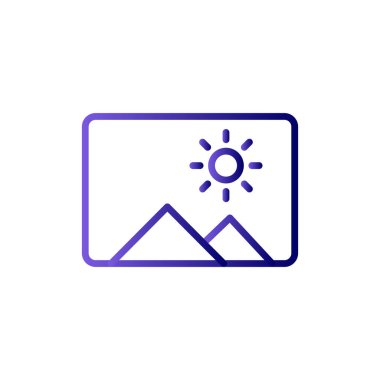 Modern simge vektör illüstrasyonunu göster