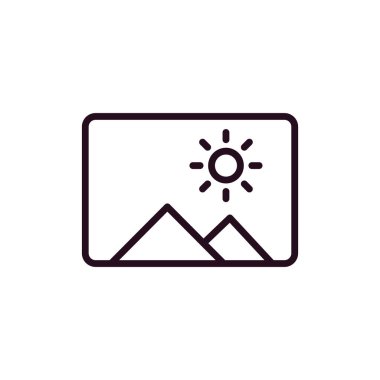 Modern simge vektör illüstrasyonunu göster