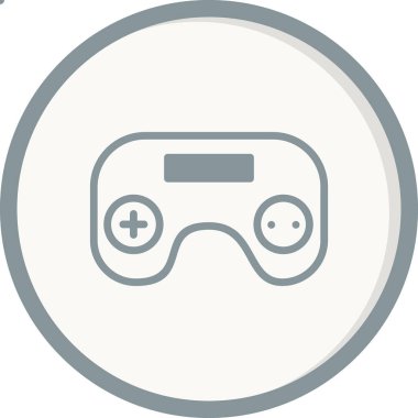 joystick modern simge vektör çizimi