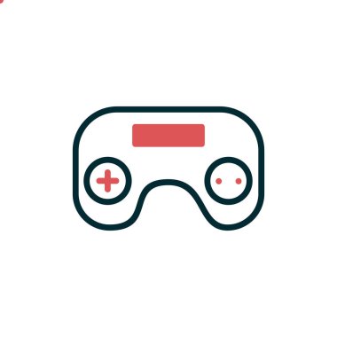 joystick modern simge vektör çizimi