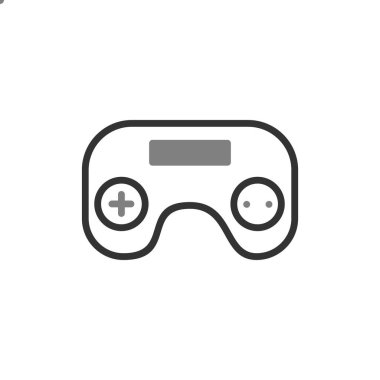 joystick modern simge vektör çizimi