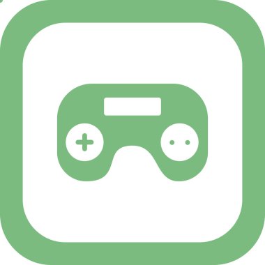 joystick modern simge vektör çizimi