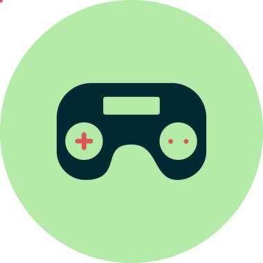 joystick modern simge vektör çizimi