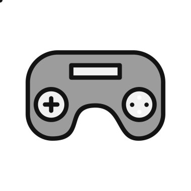 joystick modern simge vektör çizimi