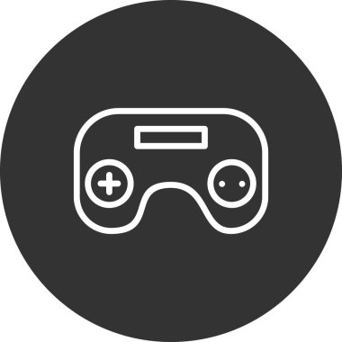 joystick modern simge vektör çizimi