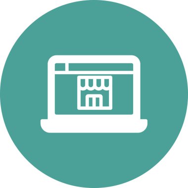 Online Store modern icon vector illustration