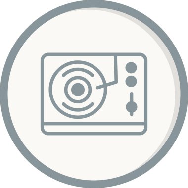 Çalan modern simge vektör illüstrasyonunu kaydet