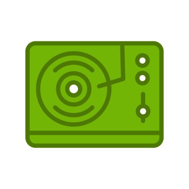 Çalan modern simge vektör illüstrasyonunu kaydet