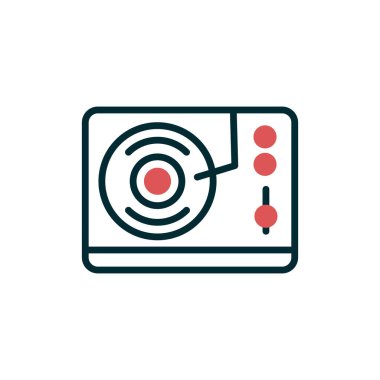 Çalan modern simge vektör illüstrasyonunu kaydet