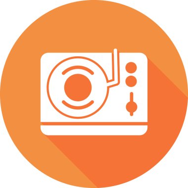 Çalan modern simge vektör illüstrasyonunu kaydet