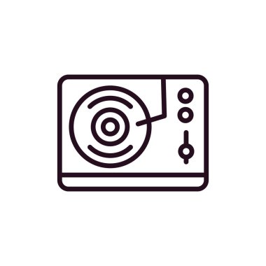 Çalan modern simge vektör illüstrasyonunu kaydet