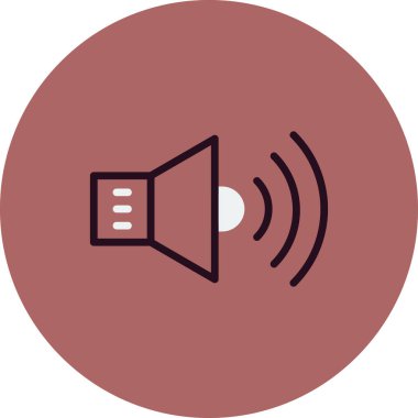 Hoparlör simgesinin gösterimi 