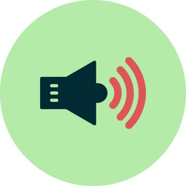 Hoparlör simgesinin gösterimi 