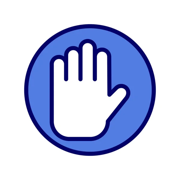 Hand Icon Vektor Illustration Design — Stockvektor