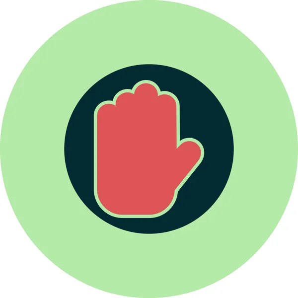 Hand Icon Vektor Illustration Design — Stockvektor