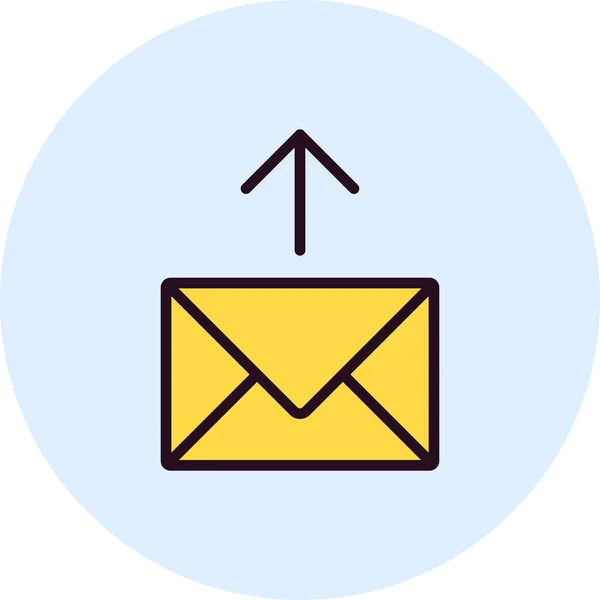 Email Icon Vector Illustration Design — ストックベクタ