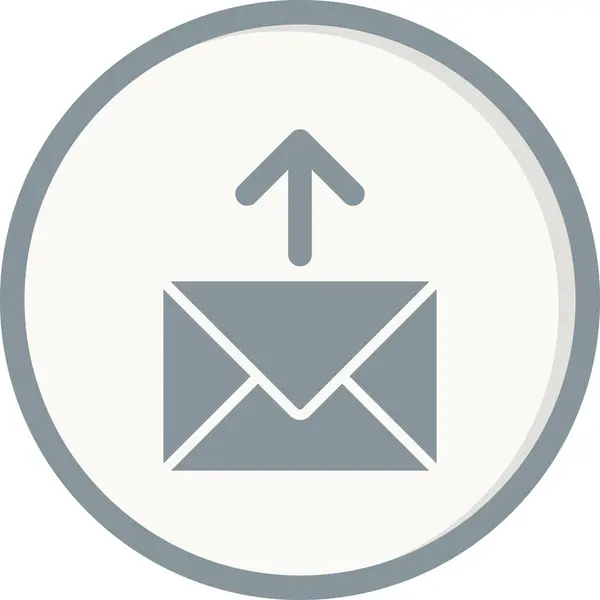 Email Icon Vector Illustration Design — Image vectorielle