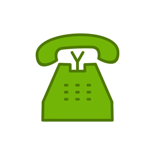 Telefon Symbol Vektor Illustration Design — Stockvektor