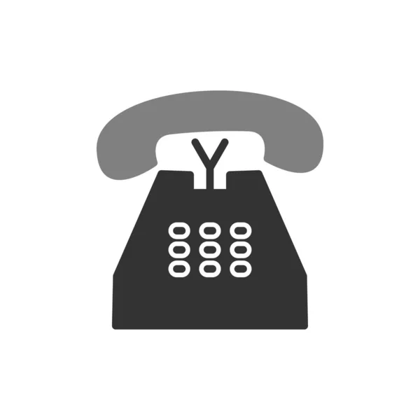 Telephone Icon Vector Illustration Design — Image vectorielle