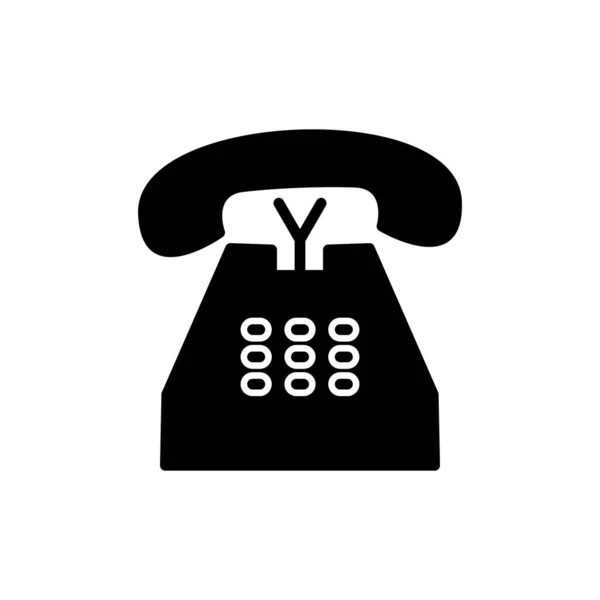 Telephone Icon Vector Illustration Design — Stock Vector