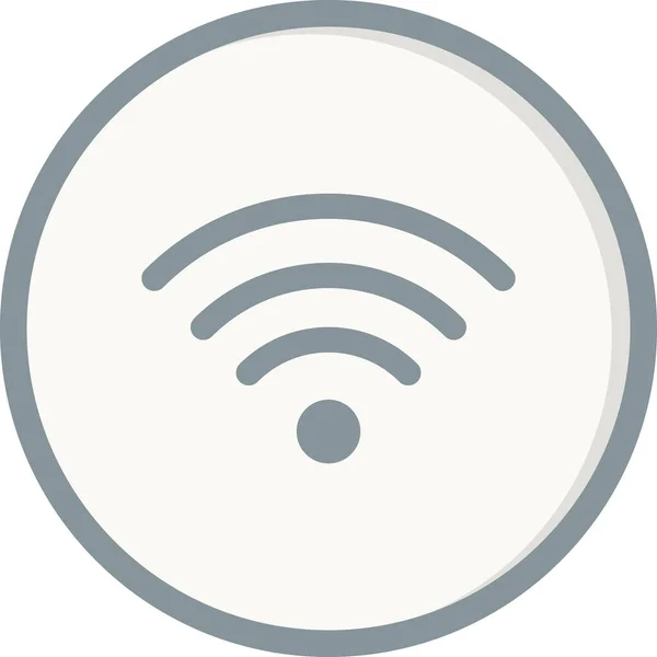 Wifi Σύγχρονη Εικόνα Διανυσματική Απεικόνιση — Διανυσματικό Αρχείο