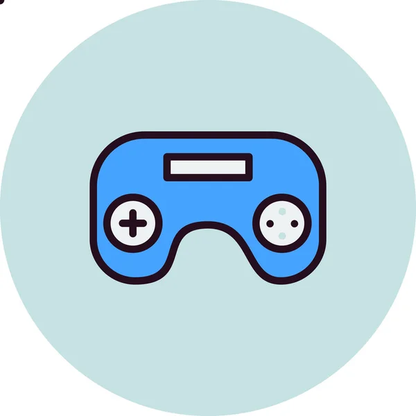 Joystick Modern Icon Vector Illustration — стоковый вектор