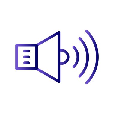 Hoparlör simgesinin gösterimi 