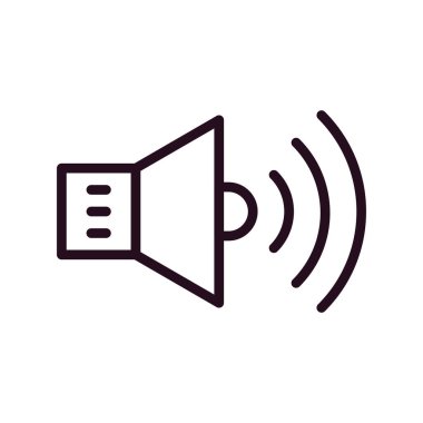 Hoparlör simgesinin gösterimi 