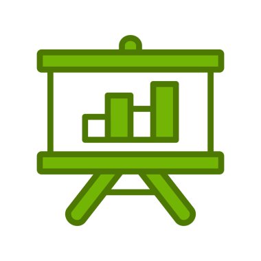 İstatistikler modern ikon vektör illüstrasyonu