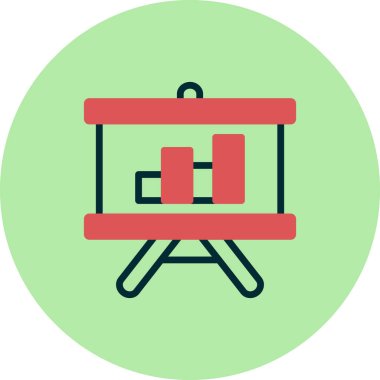 İstatistikler modern ikon vektör illüstrasyonu