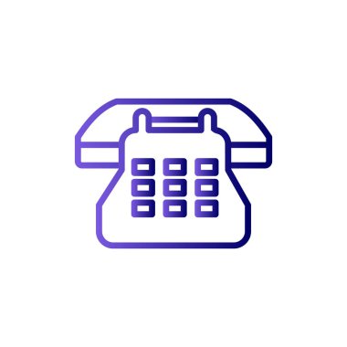 Telefon simgesi, vektör illüstrasyon tasarımı
