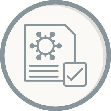 Aşılanmış modern simgenin vektör illüstrasyonu