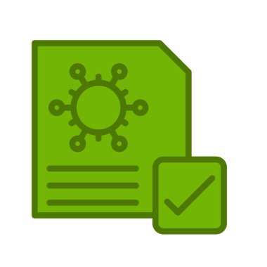 Aşılanmış modern simgenin vektör illüstrasyonu