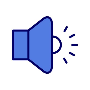 Basit ses düzeyi vektör illüstrasyonu