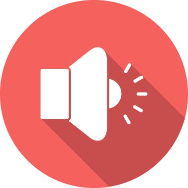 Basit ses düzeyi vektör illüstrasyonu