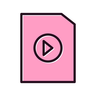 Moda biçimi izole edilmiş arkaplan simgesi