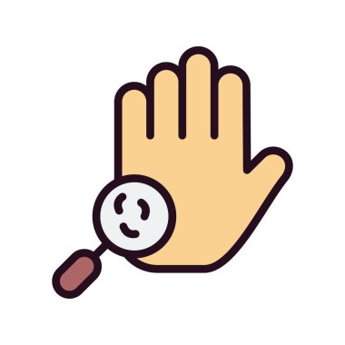 Basit tasarımda hijyen vektör simgesi