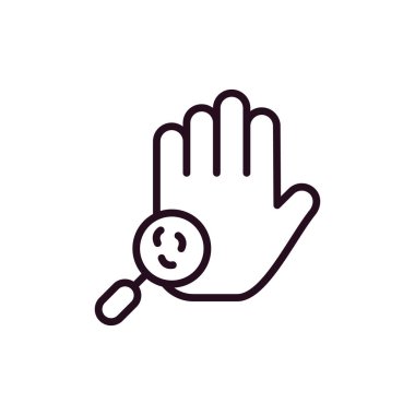 Basit tasarımda hijyen vektör simgesi