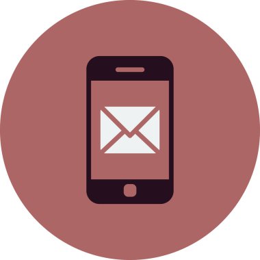 mobil posta simgesi. e- posta ileti sembolü