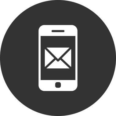 mobil posta simgesi. e- posta ileti sembolü