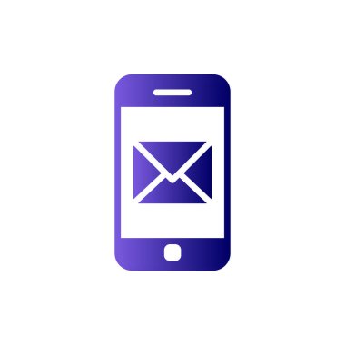 mobil posta simgesi. e- posta ileti sembolü