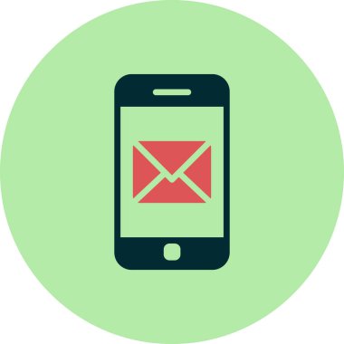 mobil posta simgesi. e- posta ileti sembolü