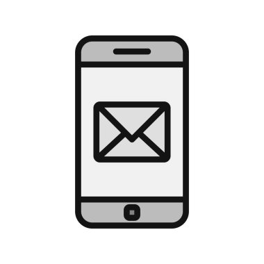 mobil posta simgesi. e- posta ileti sembolü