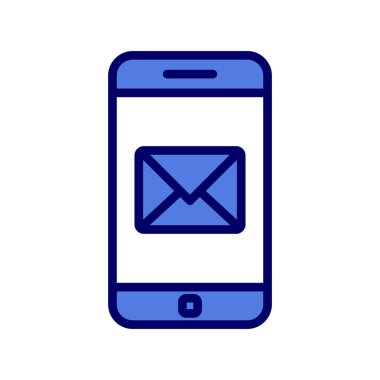 mobil posta simgesi. e- posta ileti sembolü