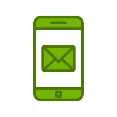 mobil posta simgesi. e- posta ileti sembolü