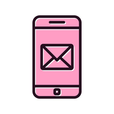 mobil posta simgesi. e- posta ileti sembolü
