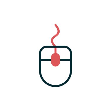 Fare. Web simgesi basit illüstrasyon