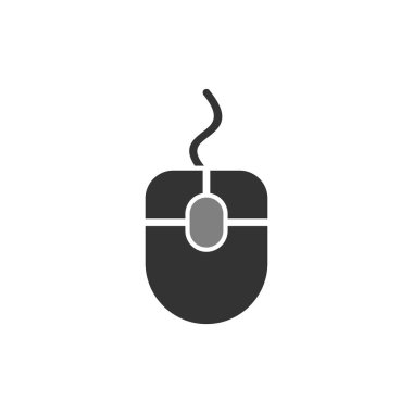 Fare. Web simgesi basit illüstrasyon