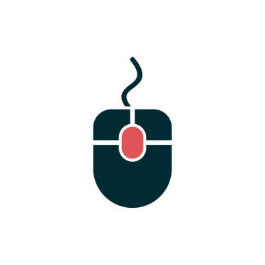 Fare. Web simgesi basit illüstrasyon